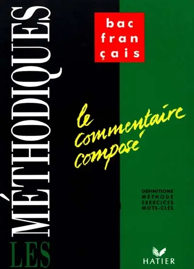 Le commentaire composé : définitions, méthode, exercices, mots-clés, corrigés de quelques exercices