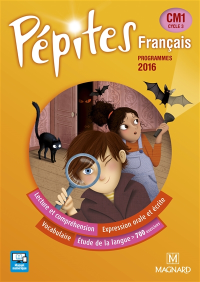 Français CM1, cycle 3 : programmes 2016