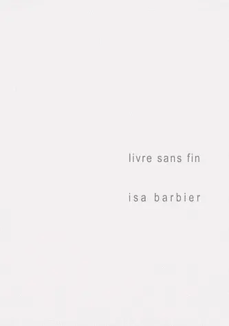 Livre sans fin. Vol. 5. Lavoir