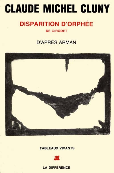 Disparition d'Orphée, de Girodet : d'après Arman