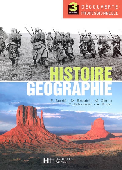 Histoire-géographie 3e, découverte professionnelle