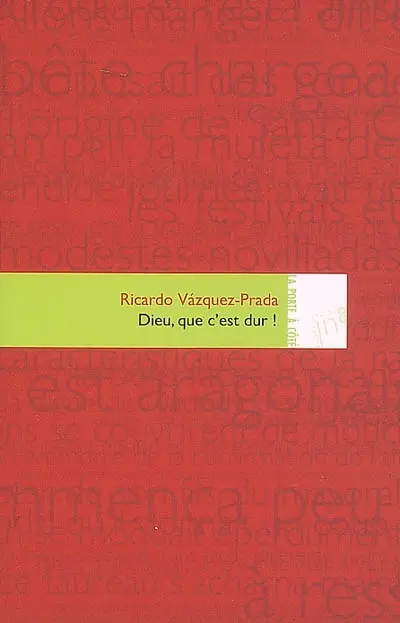 Dieu, que c'est dur !