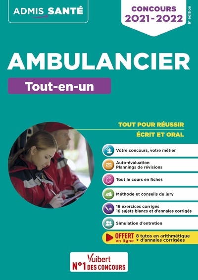 Ambulancier : tout-en-un : concours 2021-2022