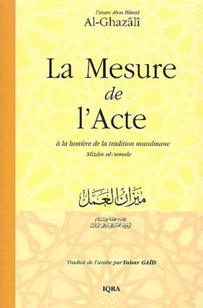 La mesure de l'acte