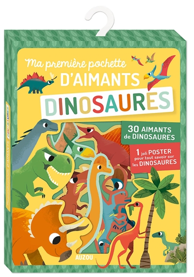 dinosaures : ma première pochette d'aimants