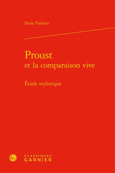 Proust et la comparaison vive : étude stylistique