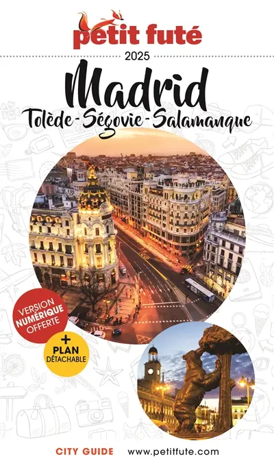Madrid : Tolède, Ségovie, Salamanque : 2025