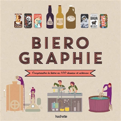 Bièrographie : comprendre la bière en 100 dessins et schémas