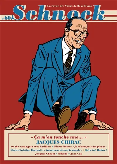 Schnock, n° 60. Jacques Chirac