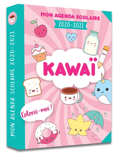 Kawaï : mon agenda scolaire 2020-2021