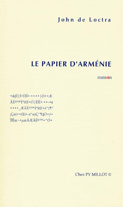 Le papier d'Arménie : romon