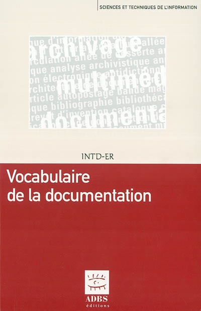 Vocabulaire de la documentation