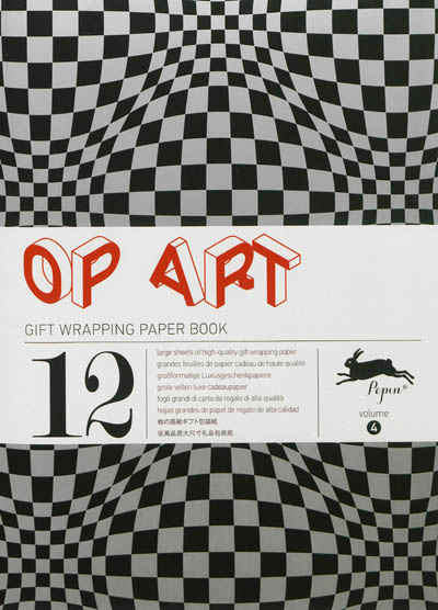 Gift wrapping paper book. Vol. 4. Op art