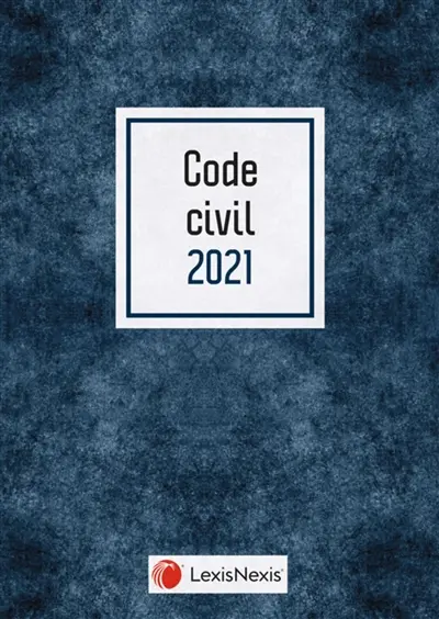 Code civil 2021 : jaquette bleue