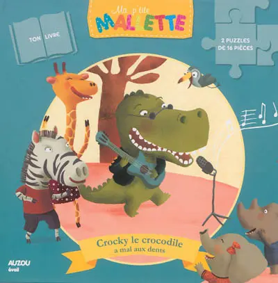 Crocky le crocodile a mal aux dents