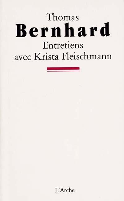 Entretiens avec Krista Fleischmann