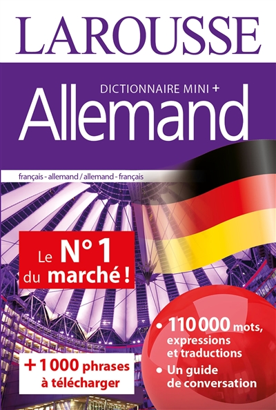 Allemand : dictionnaire mini + : français-allemand, allemand-français. Deutsch : Miniwörterbuch + : Französisch-Deutsch, Deutsch-Französisch