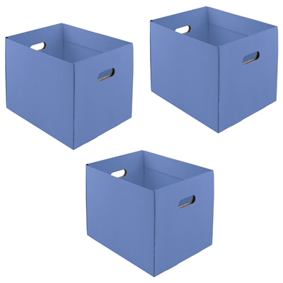 Bacs carton - Grand modèle : lot de 3