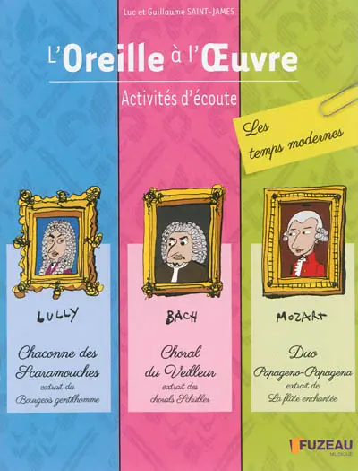 L'oreille à l'oeuvre : activités d'écoute. Les temps modernes