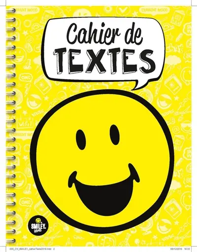 Smiley : cahier de textes