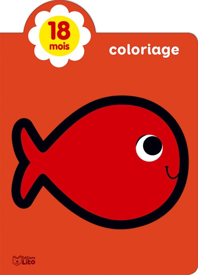 Petit poisson : coloriage, 18 mois