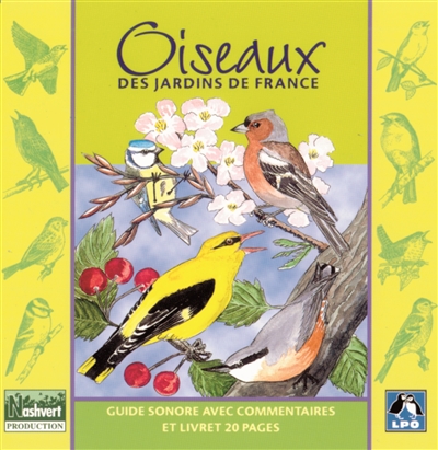 Oiseaux des jardins de France