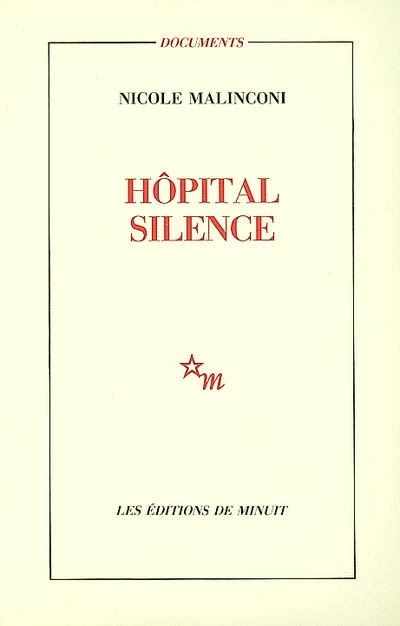 Hôpital, silence