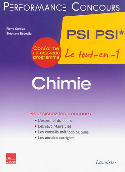 Chimie PSI-PSI*, 2e année : le tout-en-1