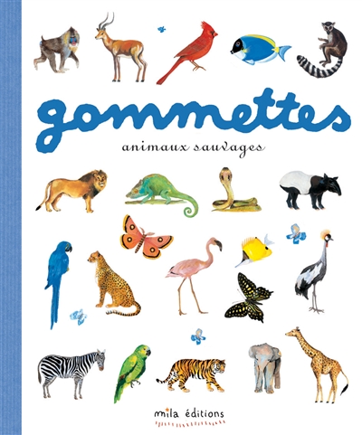 Gommettes : animaux sauvages