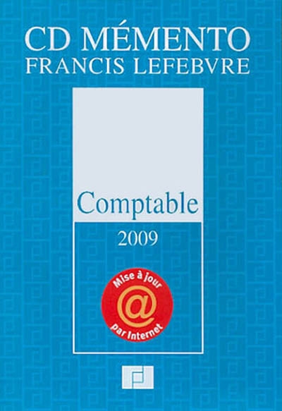 CD mémento Francis Lefebvre comptable 2009