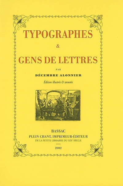 Typographes et gens de lettres