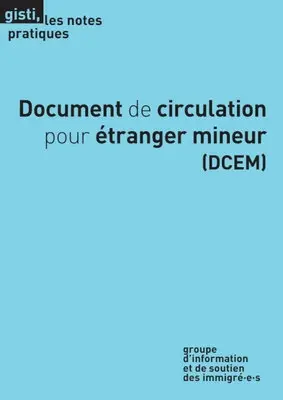 Document de circulation pour étranger mineur (DCEM)
