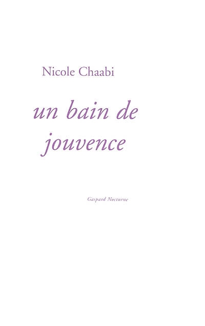 I rouge. Un bain de jouvence