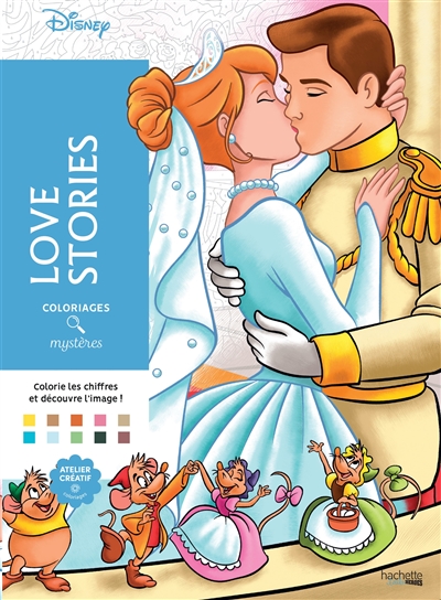 Love stories : coloriages mystères