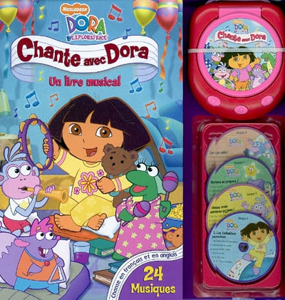 Chante avec Dora ! : un livre musical