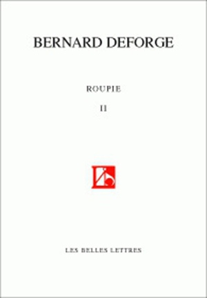 Roupie. Vol. 2. Sonnets 2003-2007