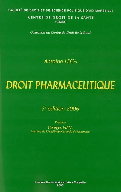 Droit pharmaceutique