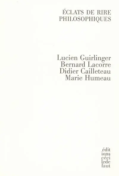 Eclats de rire philosophiques
