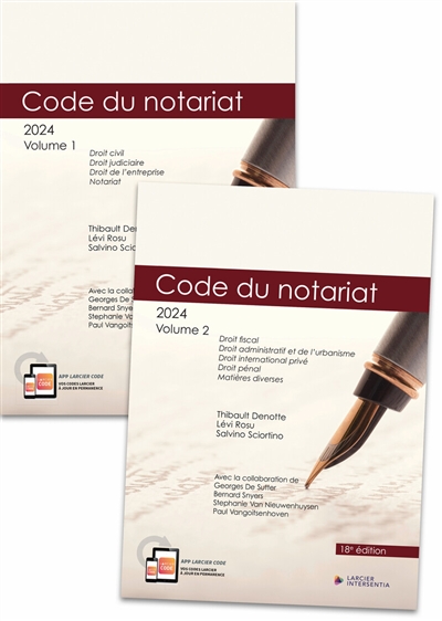 Code du notariat 2024