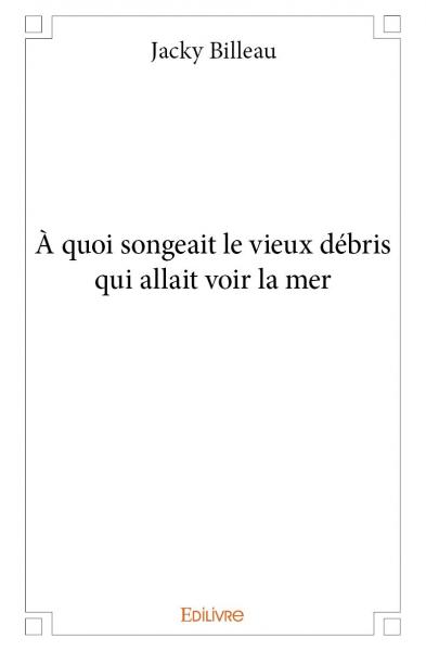 À quoi songeait le vieux débris qui allait voir la mer