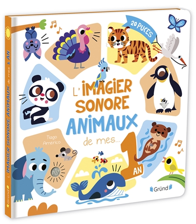 L'imagier sonore animaux de...