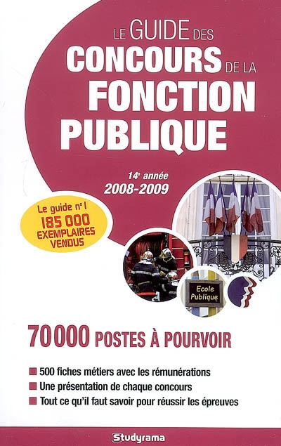 Le guide des concours de la fonction publique