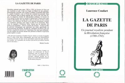 La Gazette de Paris : un journal royaliste pendant la Révolution française (1789-1792)