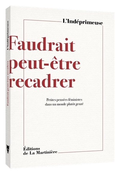 Faudrait peut-être recadrer : petites pensées féministes dans un monde plutôt genré