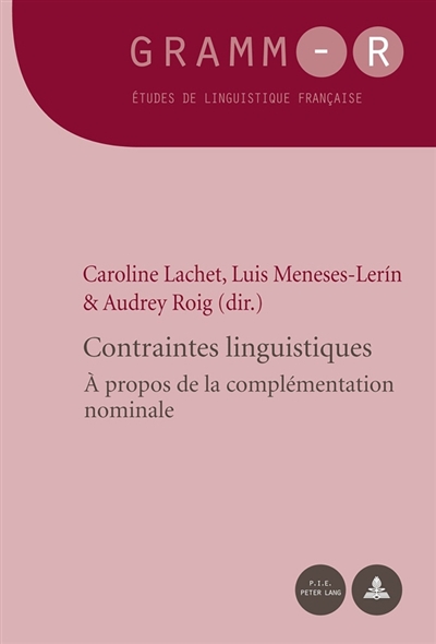 Contraintes linguistiques :...