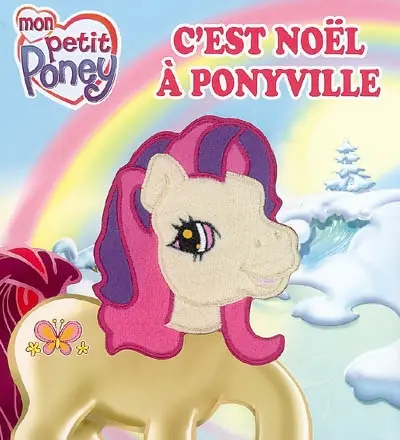 C'est Noël à Ponyville : livre peluche