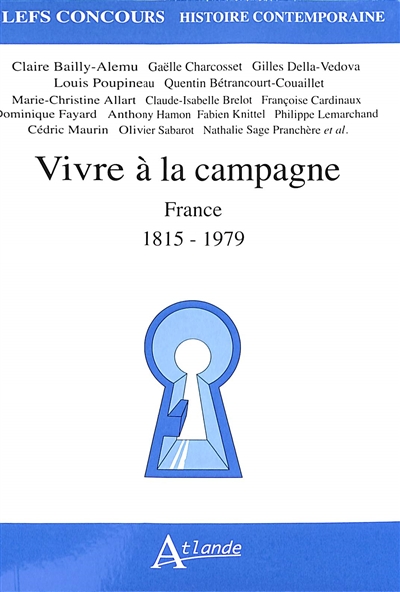 Vivre à la campagne : France : 1815-1979