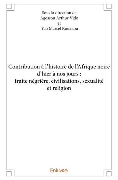 Contribution à l’histoire...