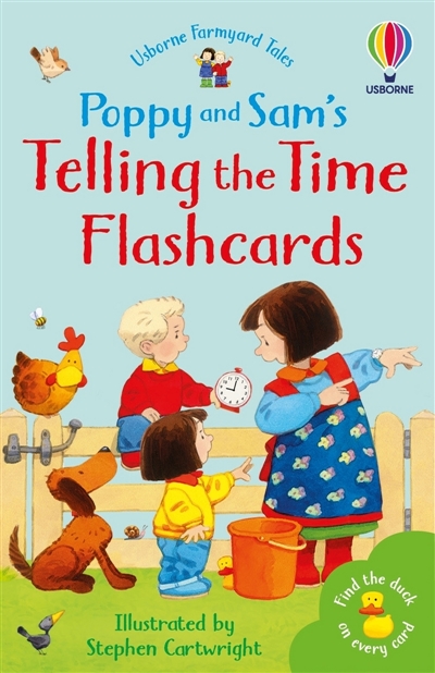 poppy and sam's telling the time : flashcards