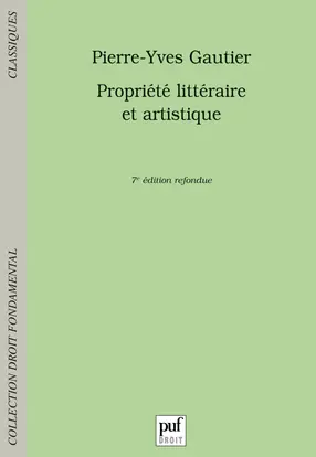 Propriété littéraire et artistique